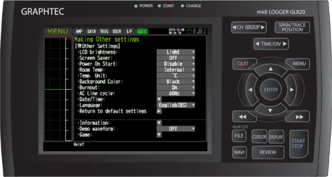 GRAPHTEC COMPACT DATALOGGER BEGINNER TUTORIAL TRAINING – RESET